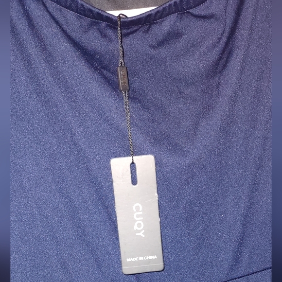 CUQY Womens Off The Shoulder High Low Hem - Picture 7 of 8